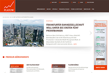 PLATOW Medien GmbHWebseite
